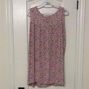 Floral Sleeveless night gown